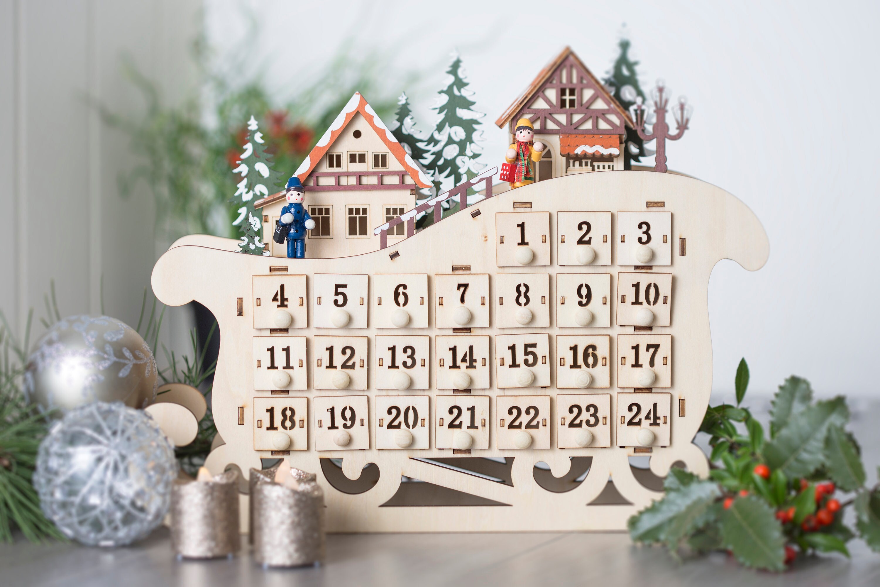 17+ German Wood Advent Calendar