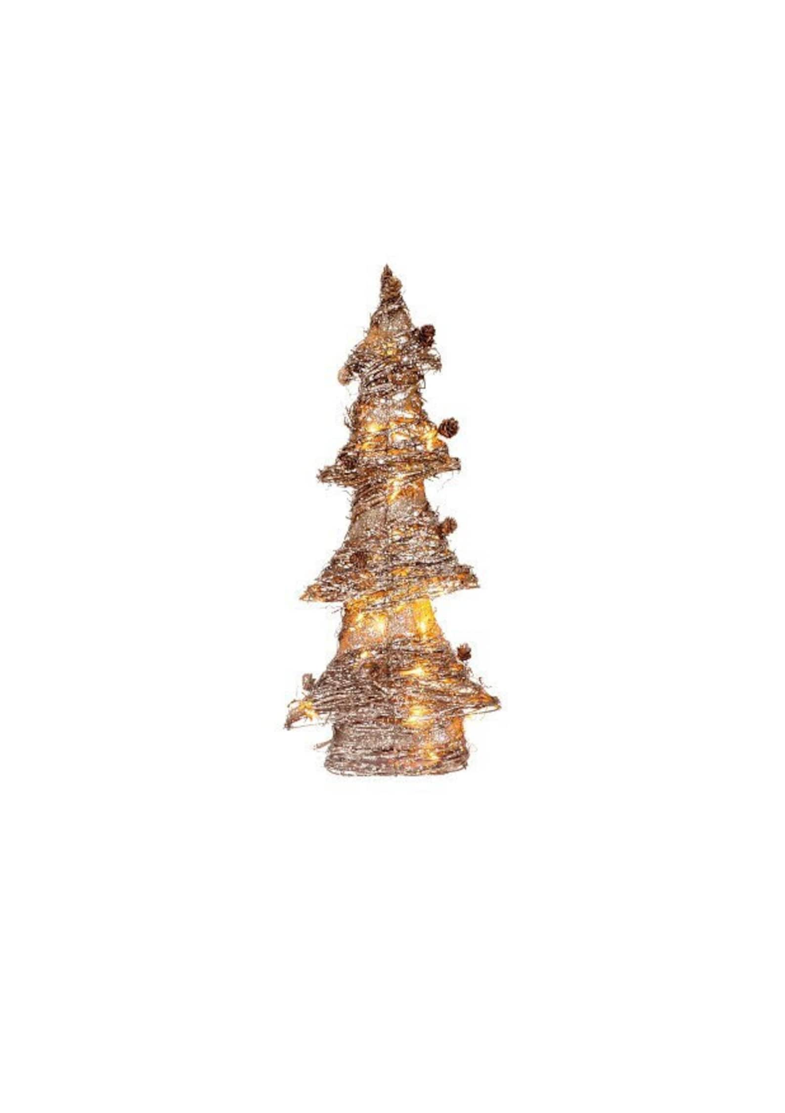 Rattan Collection LED Christmas Tree Etsy UK