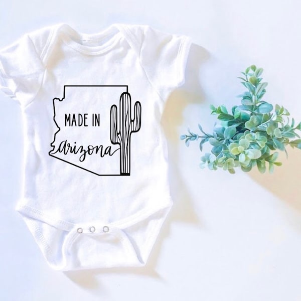 Made in Arizona | Arizona Onesie® | New Baby Gift | Baby Shower Gift