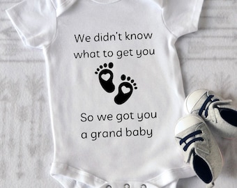 Pregnancy Reveal Announcement Christmas Grandparent Pregnancy Reveal Grand Baby Announcement | Announce to Parents