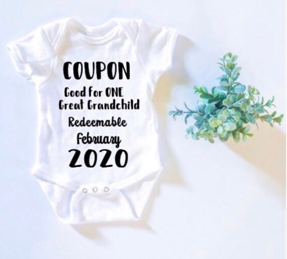 baby announcement for great grandparents