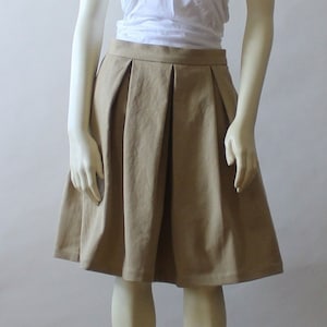Khaki skirt womens etsy shop