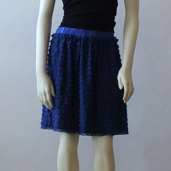 Jersey knit skirt knee length outlet