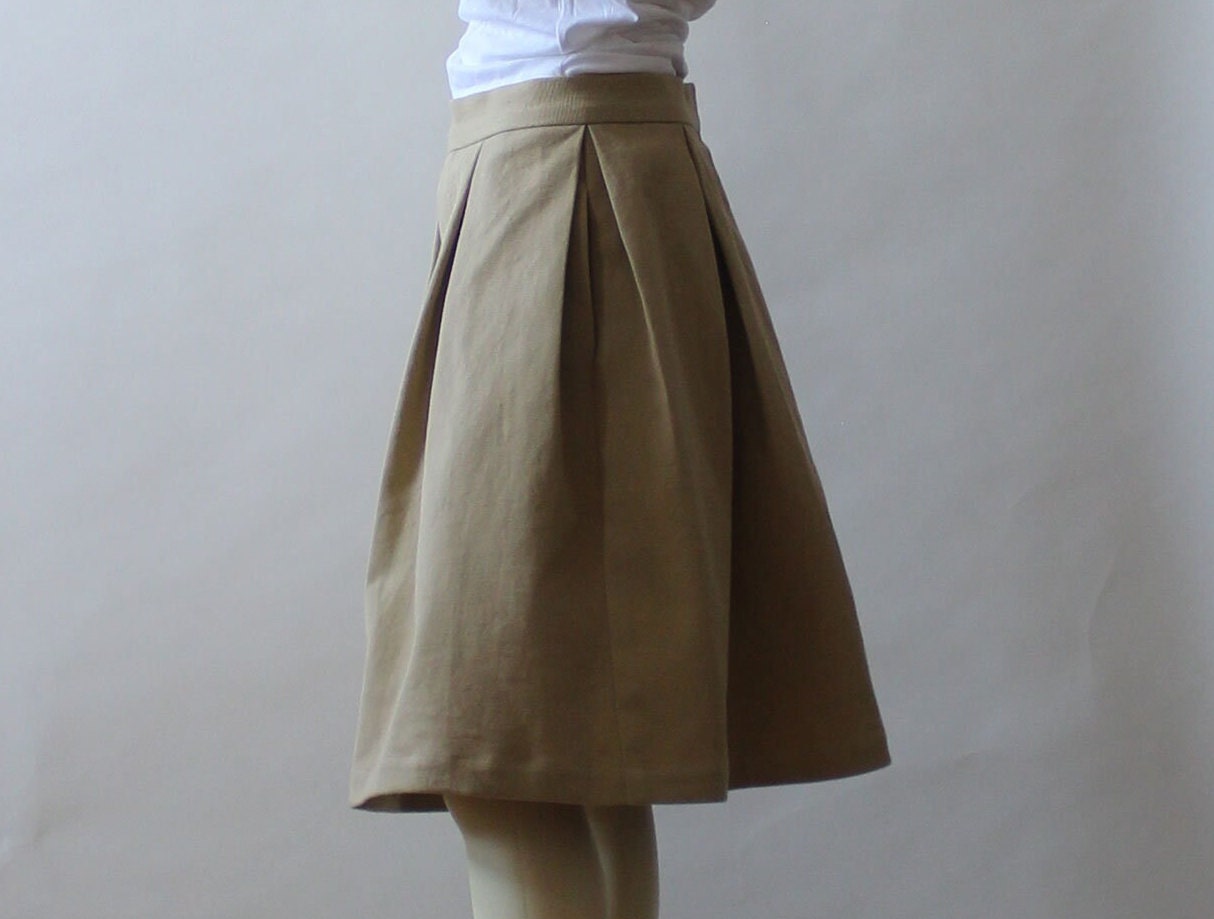 スカート Rohe Pleated midi skirt in khaki Plissé wrap skirt– Róhe