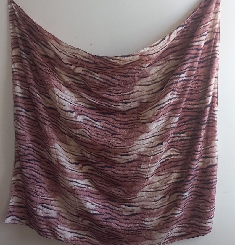 Women,s Square Satin Scarf, Polyester Fall Oversized bild 7