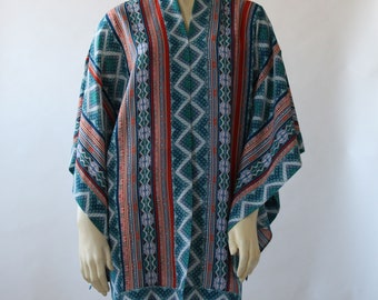 Mid-Length Oversized Kimono Jacket Women, Spring Summer Resort Wear, Beach Swim Cover Up Multicolor Cardigan Handmade