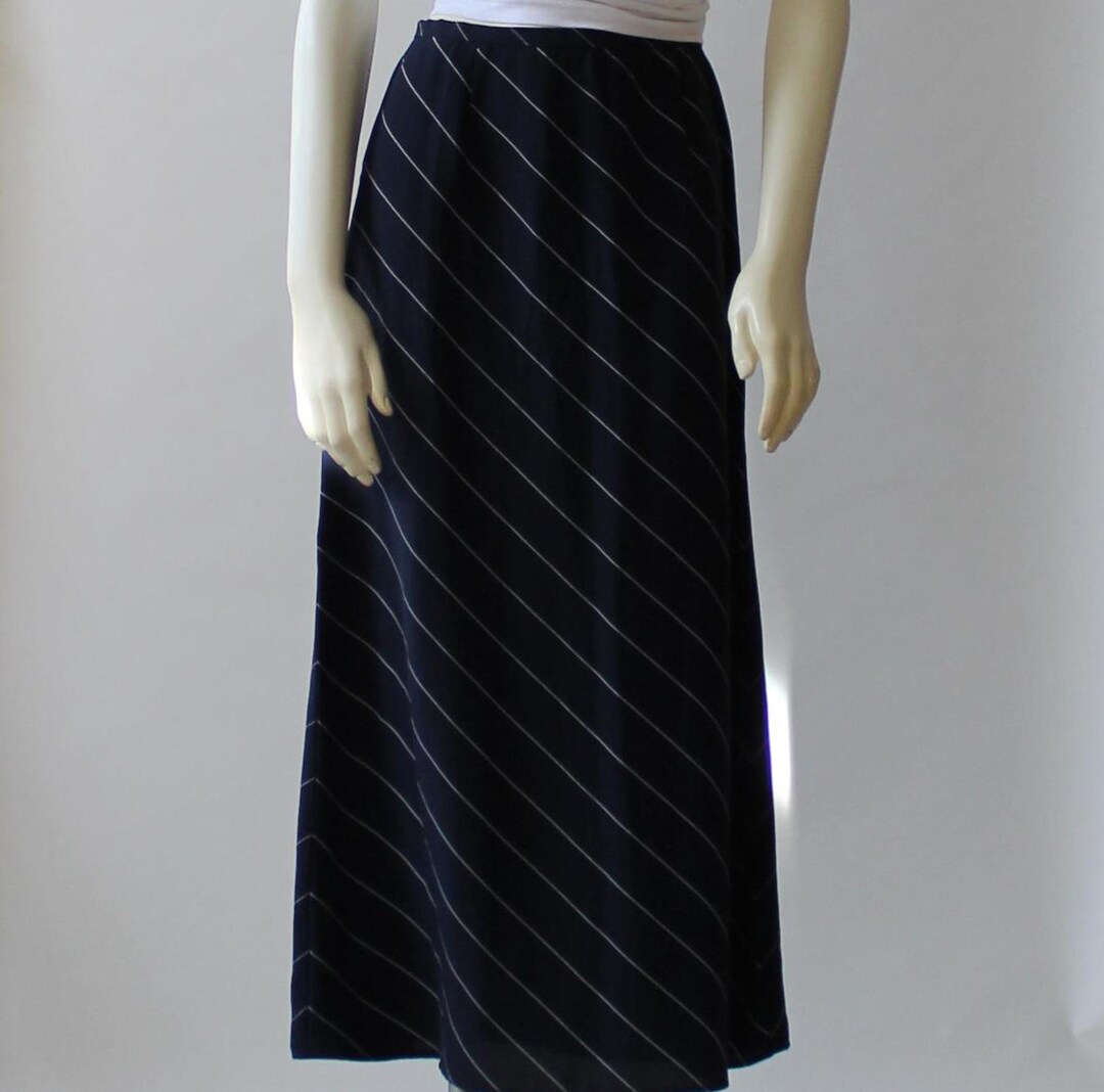 BABINE - Stripe Skirt Set - Navy main image 0