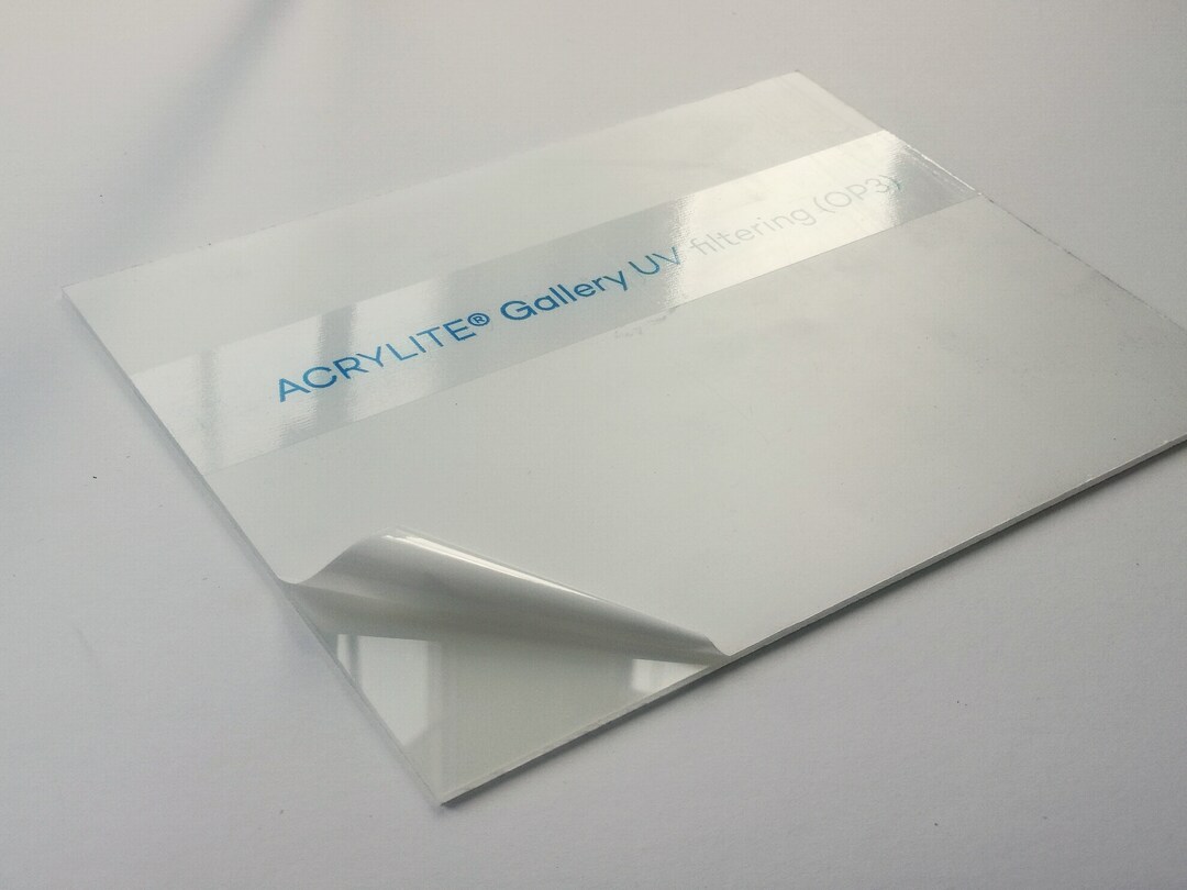 UV Acrylic Only plexiglass Acrylite Premium Framing Grade Alternative