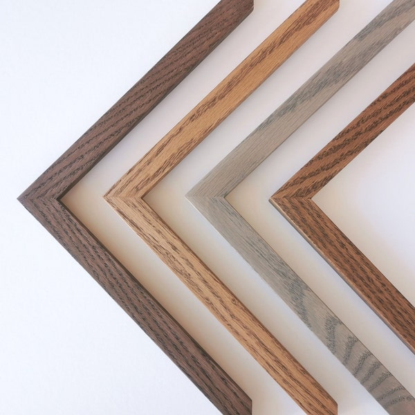Thin Wood Frame Etsy