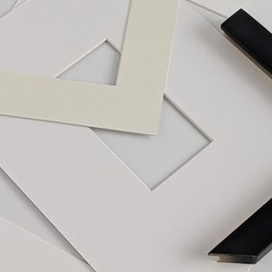 White Mats - Acid-free - 4 Ply - 1/16" Thick