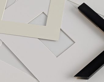 White Mats - Acid-free - 4 Ply - 1/16" Thick