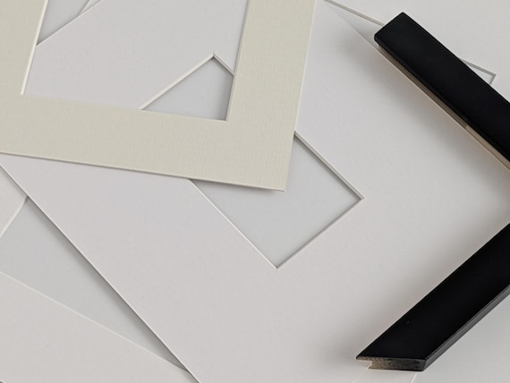 White Mats - Acid-free - 4 Ply - 1/16" Thick