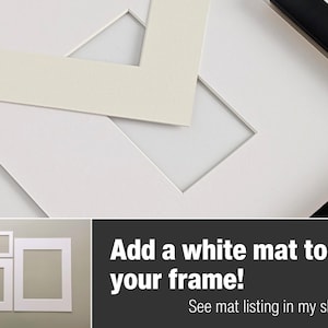 EXTRA THIN Custom Oak Wood Frame (3/4"w) | Non-glare Acrylic (plexiglass) Upgrade | Choose your size and stain image 8