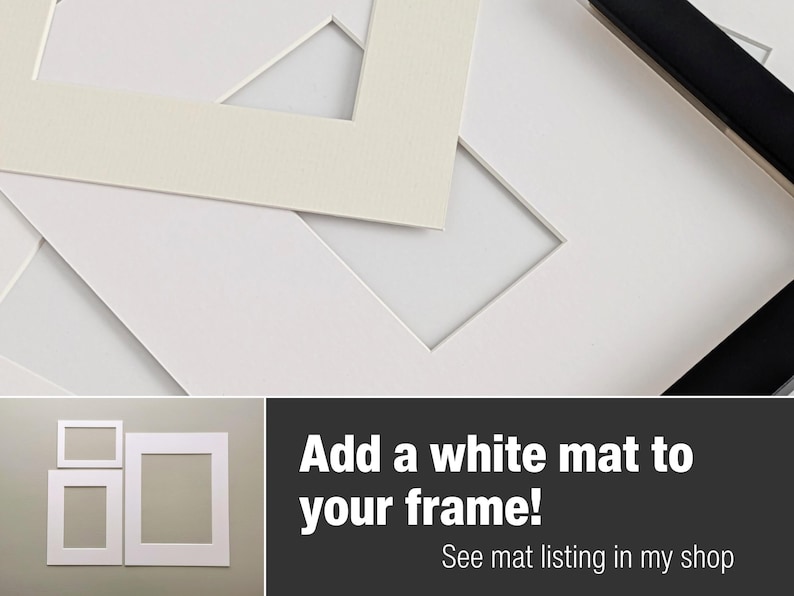 EXTRA THIN Custom Oak Wood Frame (3/4"w) | Non-glare Acrylic (plexiglass) Upgrade | Choose your size and stain image 8