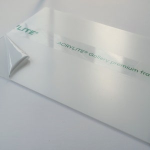 Feuille/panneau de plexiglas PET, feuille acrylique mince pour intérieur et  extérieur - Alternative au verre, panneau