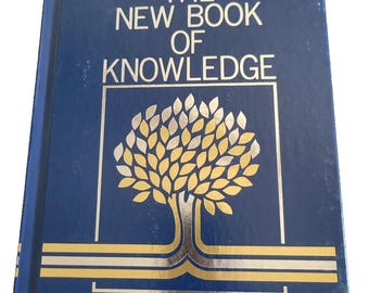 1991 New Book Of Knowledge Grolier Education Hardcover Encyclopedia Vol 19 (UV)