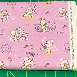Cheer and Share Care Bears 100% Cotton Fabric | Fat Quarter, Half Yard