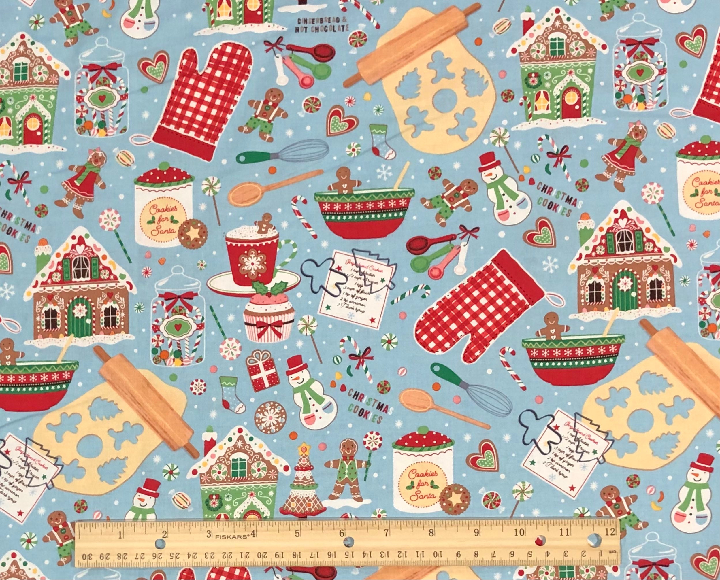LIMITED EDITION - Christmas and Winter Mystery Half Yards of Fabric - 6  half yards