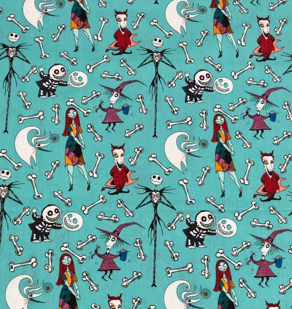 Nightmare before christmas on sale fabric