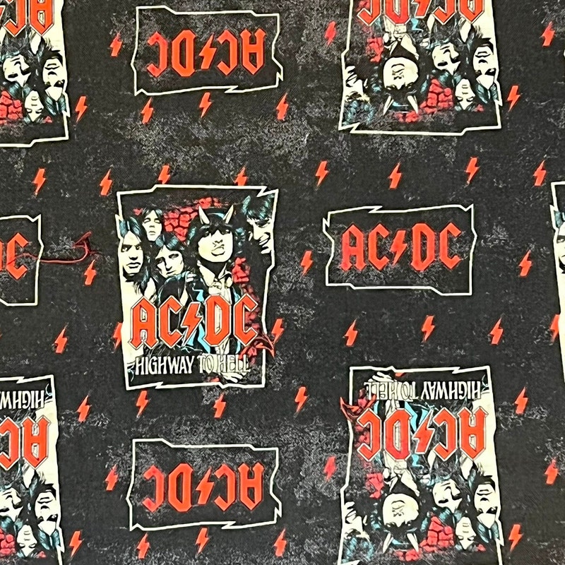 Rock Band Fabric - Etsy