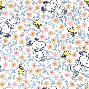 スヌーピー vintage ファブリック Vintage Snoopy Fabric - Etsy Singapore