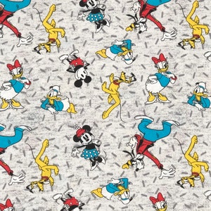 Mickey Friends Sprinkle 100% Cotton Fabric | Fat Quarter, Half Yard