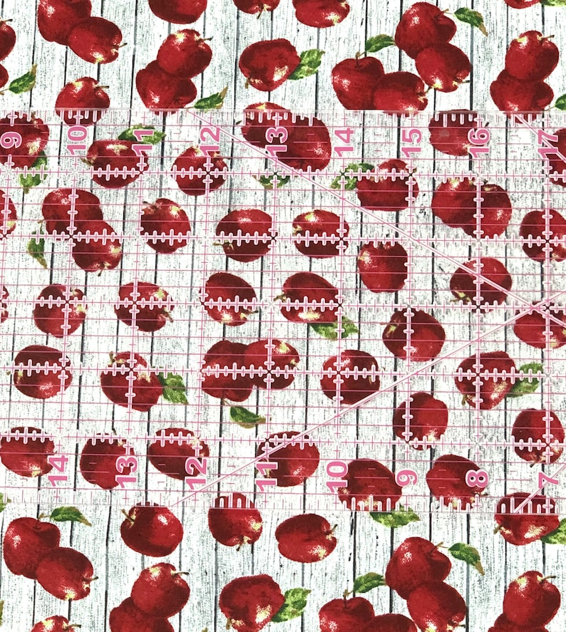 Harvest Apples Fabric by the Half Yard Fat Quarter Tossed Etsy