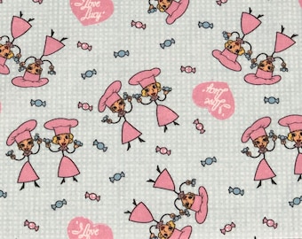 I Love Lucy Fabric Etsy