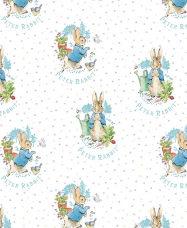 Peter Rabbit Round Pack Fabric by Half Yard, Fat Quarter, Springs ...