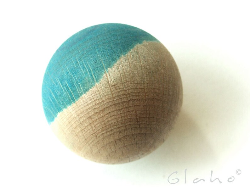 beige MONO DYE Knob Furniture 001 blue skay
