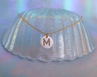 Mother’s Day Gift Personalized Initial Necklace Custom Initial Gift For Her Christmas Gift Girlfriend Birthday Gift Handmade Necklace