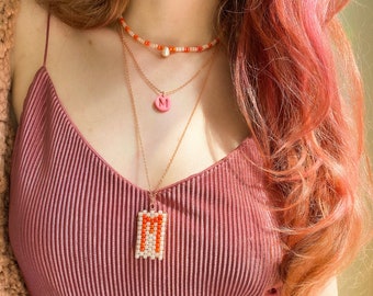 Stacking Necklaces for women custom gift for her best Christmas gift for wife unique gift Pearl Initial mom Present Christmas Necklace Trio