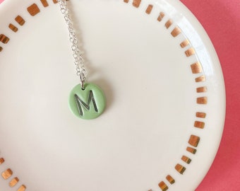 Christmas gift her stamped clay charm for her Christmas gift mom stocking stuffer sister gift xmas gift holidays personalized xmas