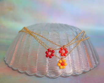 Delicate Flower Necklace