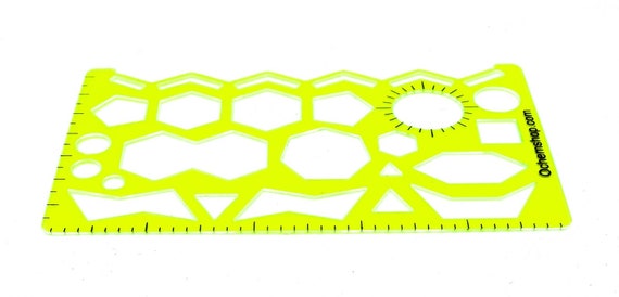 Organic Chemistry Stencil with Minor Cosmetic Defects - O-Chem Shop