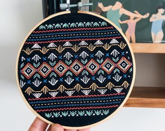 Southwestern Embroidery Kit - All Skill Levels