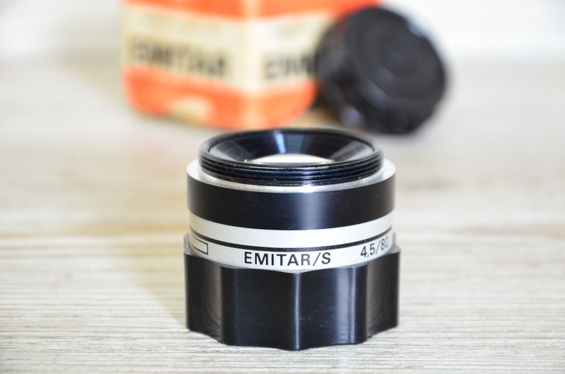 Lens Emitar / S 4580 Polish Optics Camera Lens Enlarger Etsy