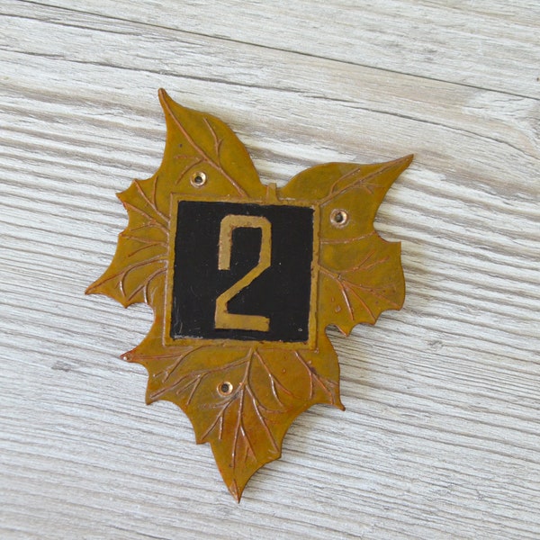 Bronze License Plate Etsy