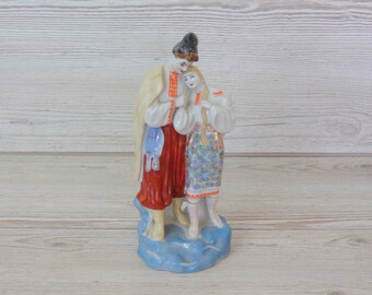 Antique statuette, May Nights statuette, 1970s porcelain