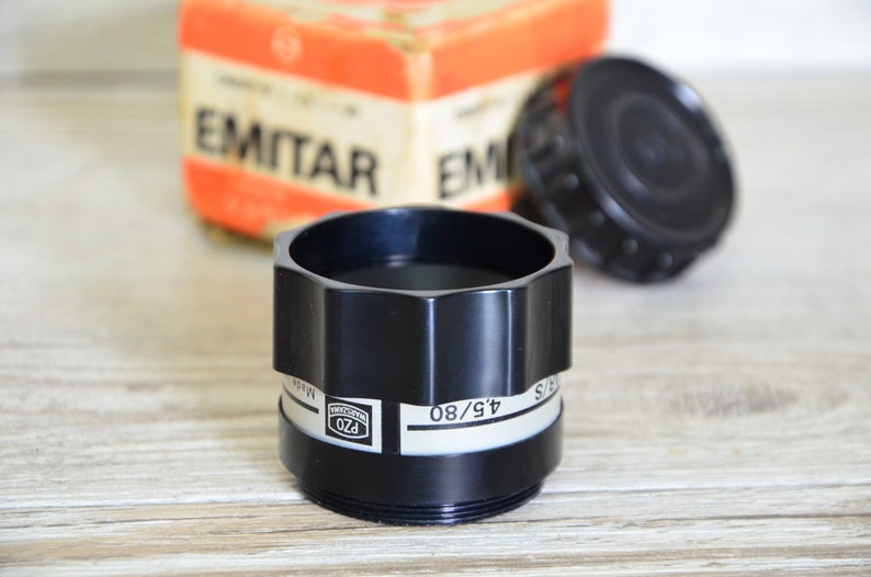 Lens Emitar / S 4580 Polish Optics Camera Lens Enlarger Etsy