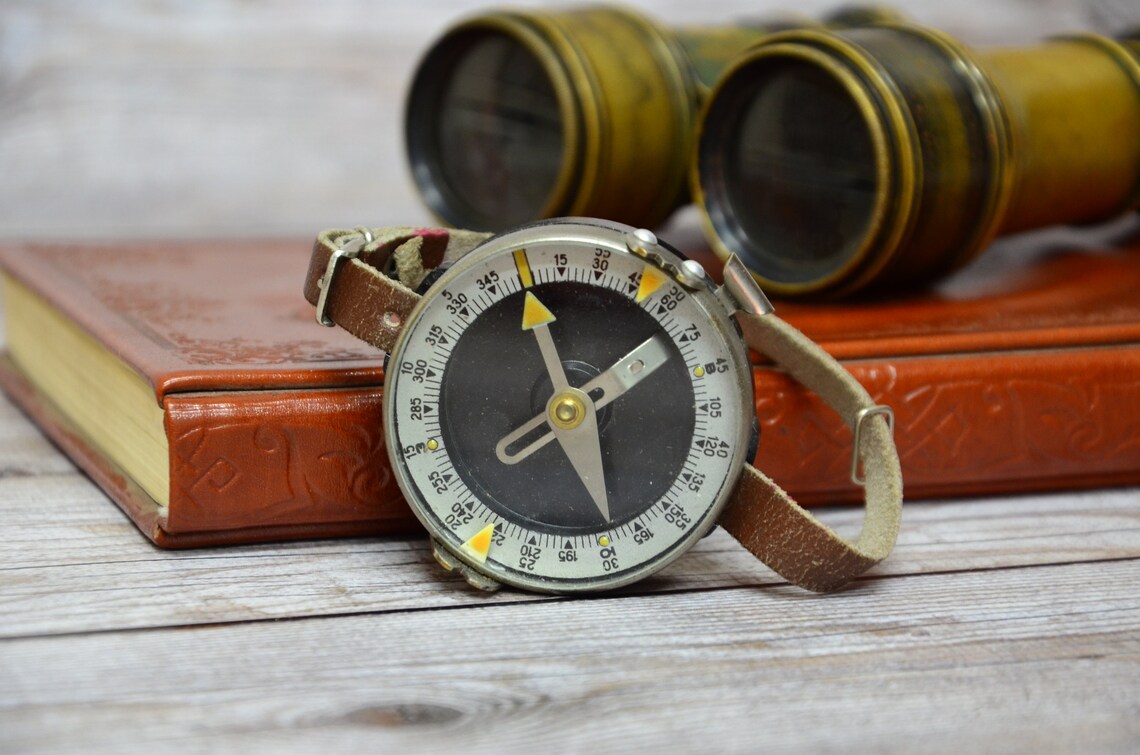 Old Compass Military Compass USSR Compass Russian Compass Etsy