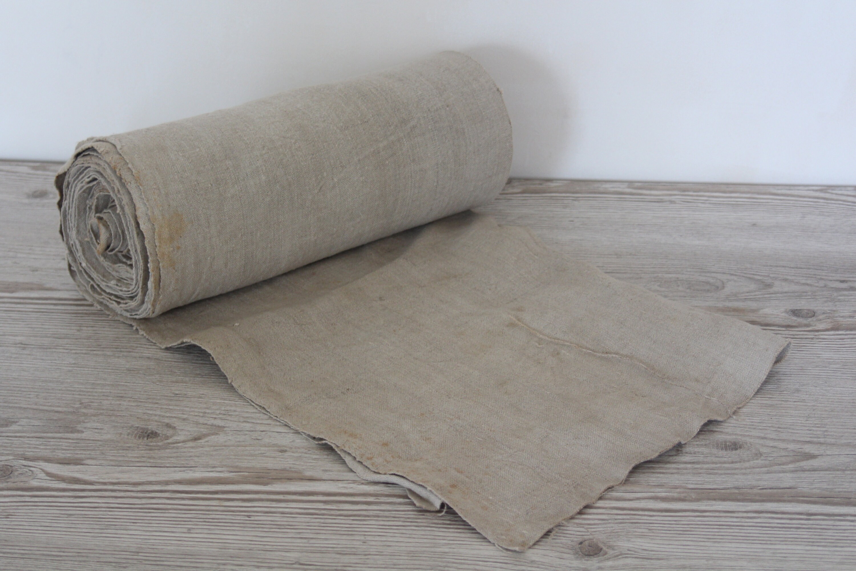Natural Linen Canvas Natural Fabric Linen Material for the Etsy Australia