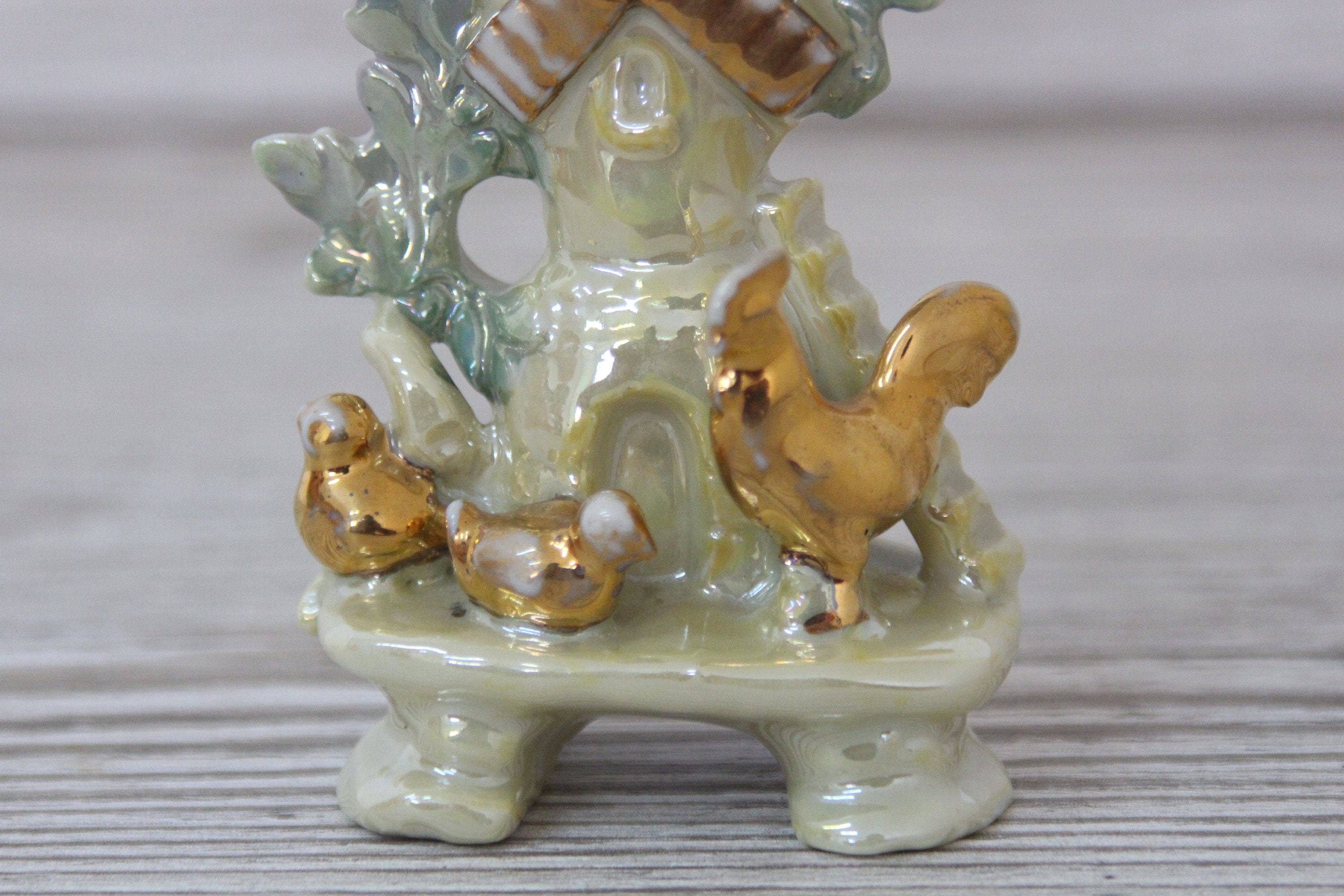 Miniature Porcelain Figurine the Mill Porcelain Etsy UK