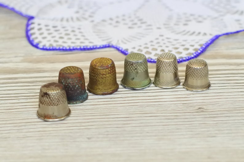 sewing accessories,metal thimbles Retro thimbles of the USSR