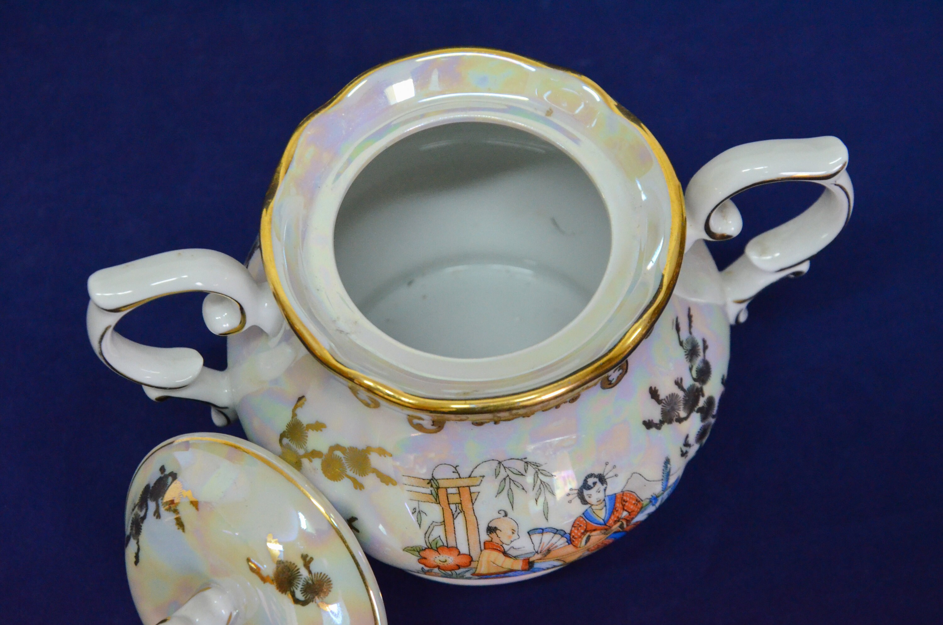 Tea Set Germany Tea Set Vintage Dishes Oscar Factory Etsy