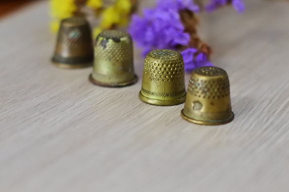 sewing accessories,metal thimbles Retro thimbles of the USSR