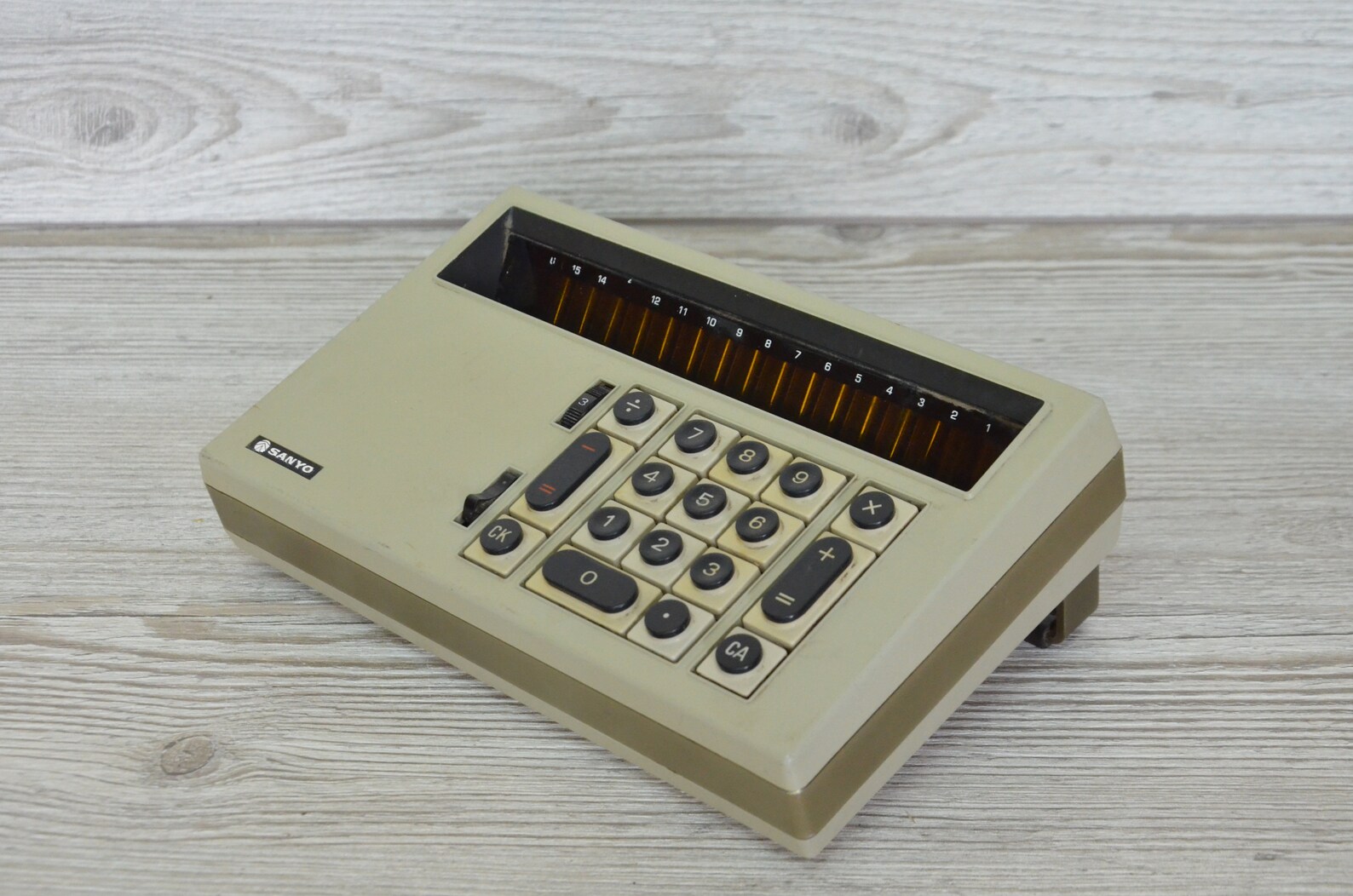 Vintage Retro Calculator Sanyo Calculator Made in Japan Etsy Norway