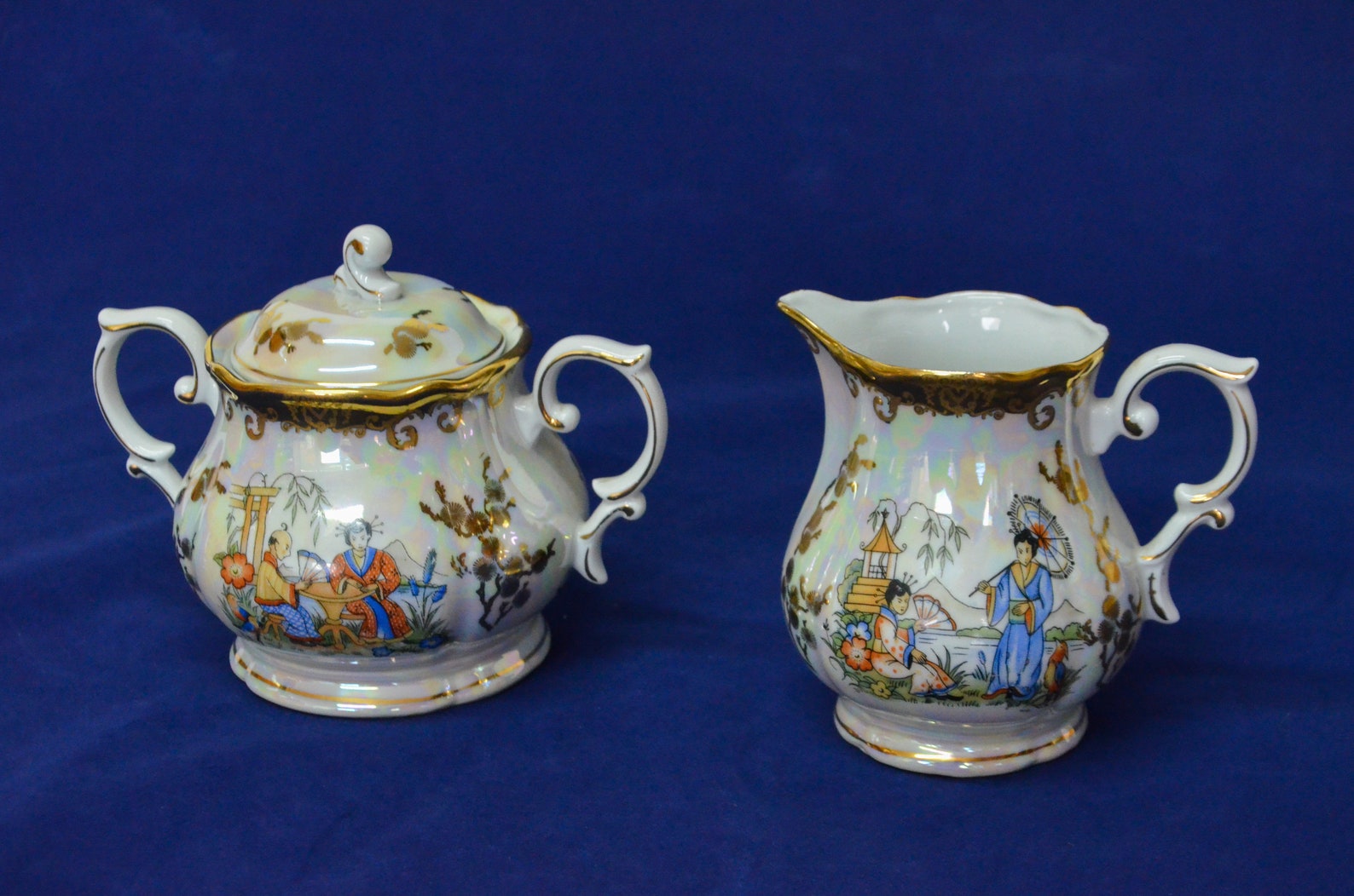 Tea Set Germany Tea Set Vintage Dishes Oscar Factory Etsy