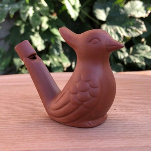 bird whistle, water whistle, ceramic whistle, folk bird, twitter bird, Porcelain bird