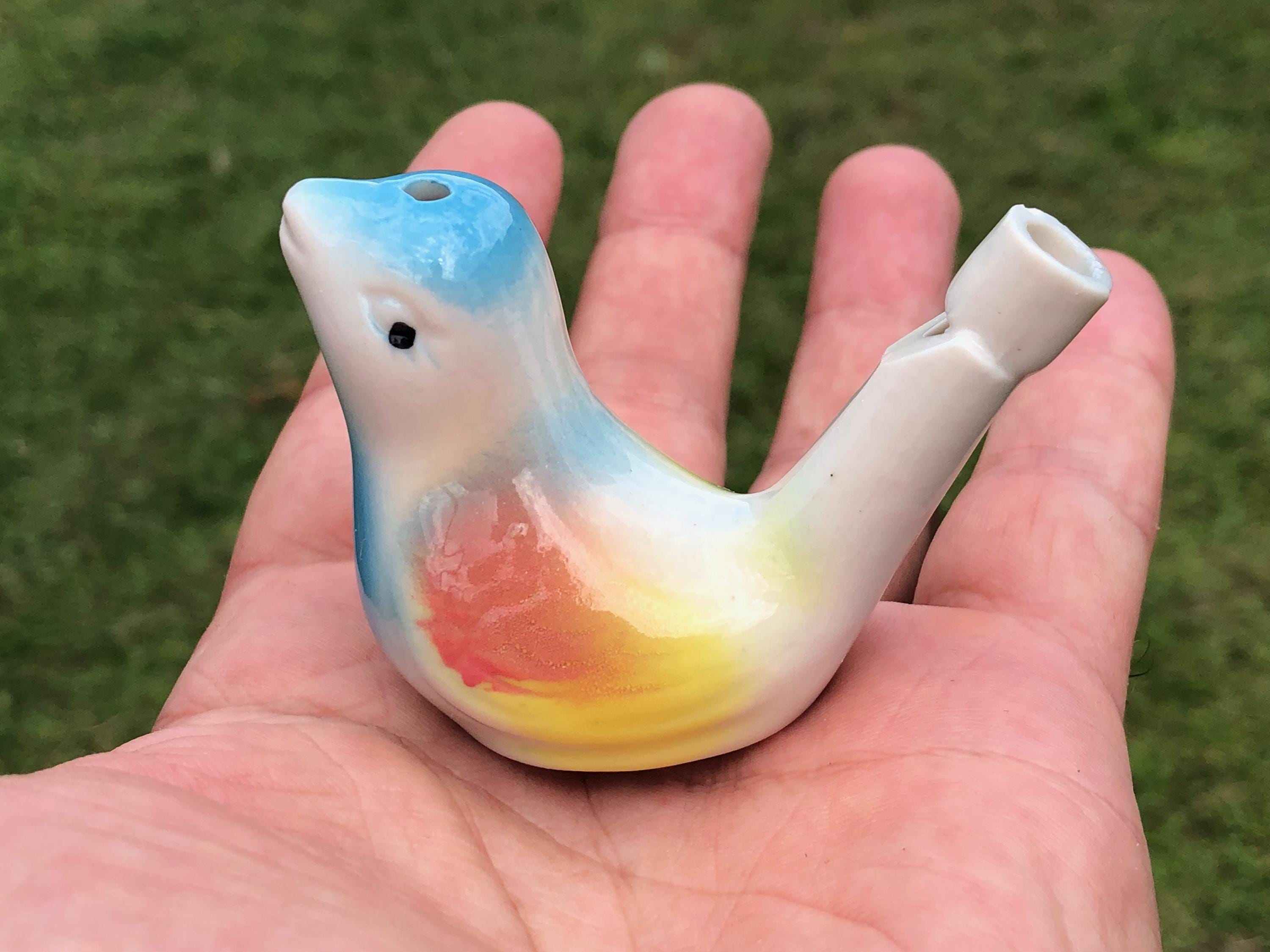 鳥笛、水笛、陶器笛、民芸鳥、さえずる鳥、磁器の鳥 - Etsy 日本